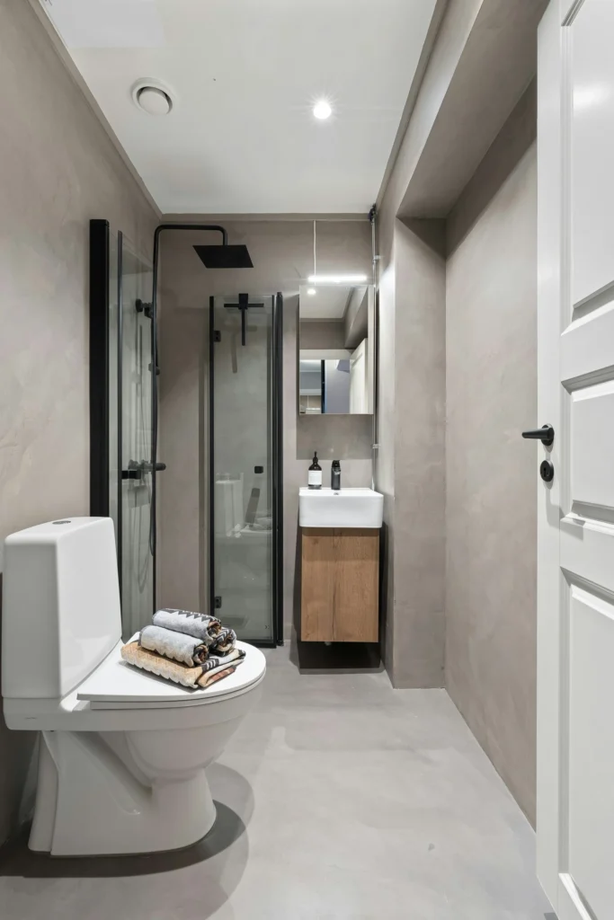 epoxisolution barcelona, resina epoxi y microcemento en barcelona, microcemento en baños